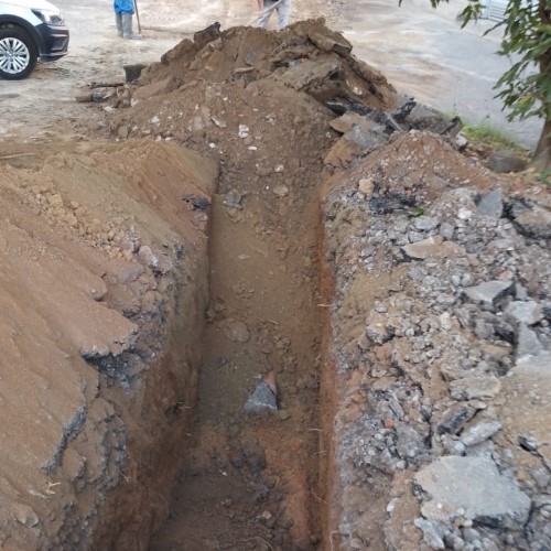 Prefeitura de Volta Redonda constrói nova rede de esgoto no bairro Água Limpa